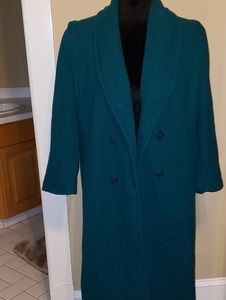 Forecaster long coat 100% wool
